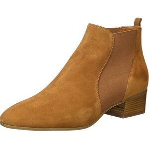 Aquatalia Falco Suede Leather Chelsea Booties Ankle Boots Women’s Size 8